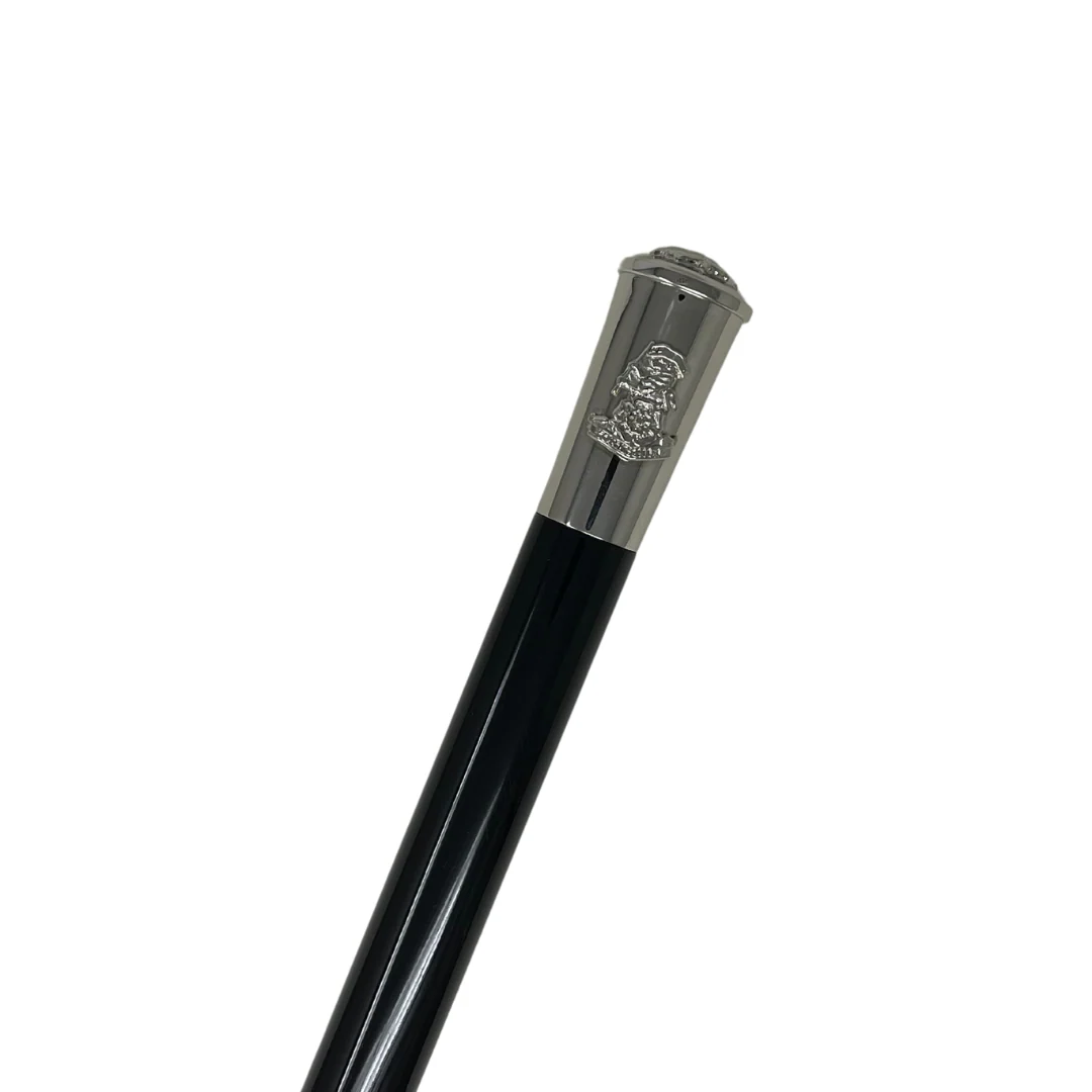 36" Black Cane - Crested Yorkshire Regiment