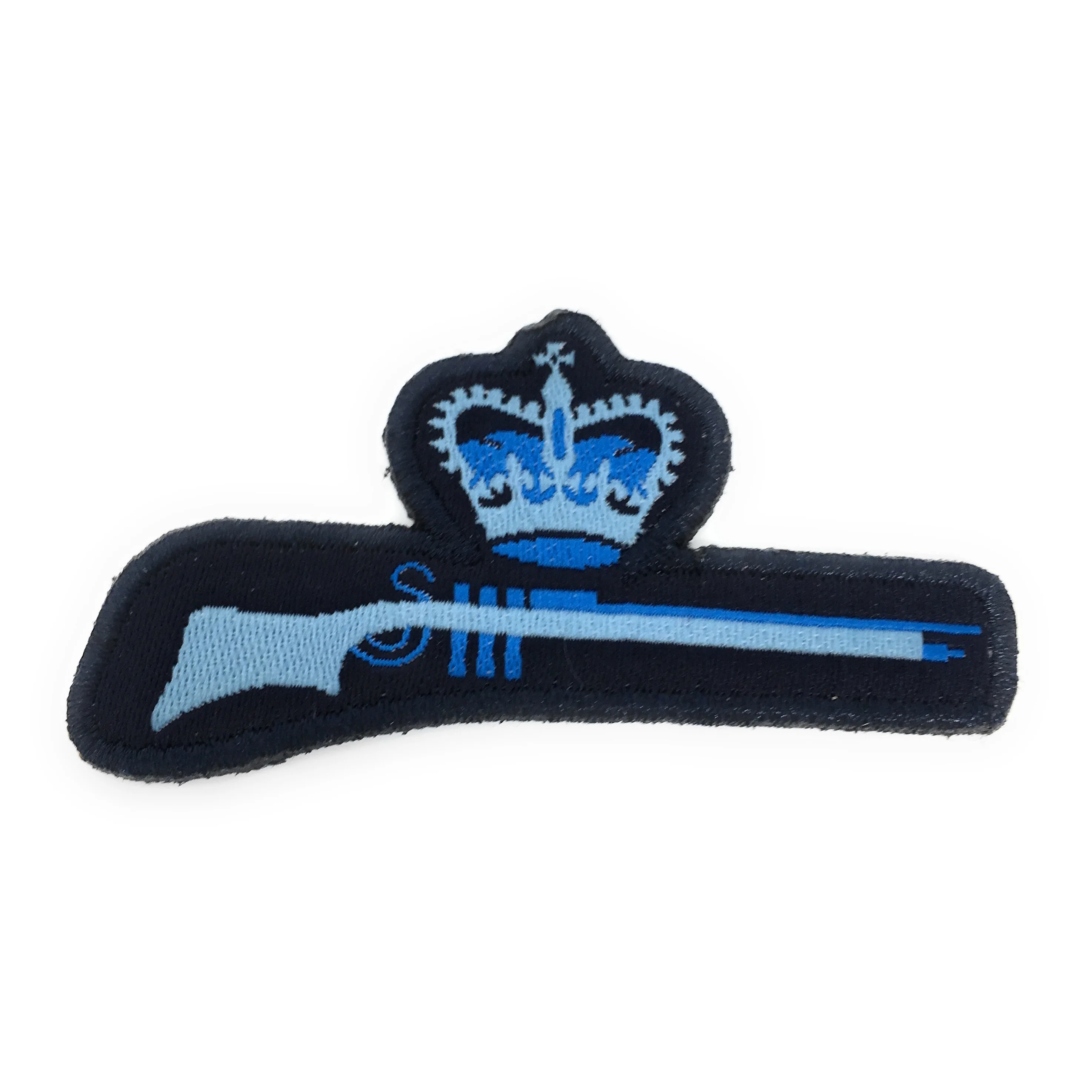 Air Cadet Advanced Marksman Badges - Air Rifle - Blue Badge