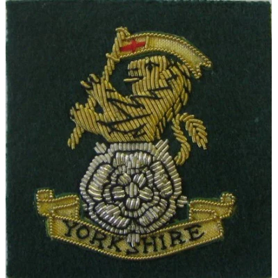 Beret Badge - The Yorkshire Regiment Officers