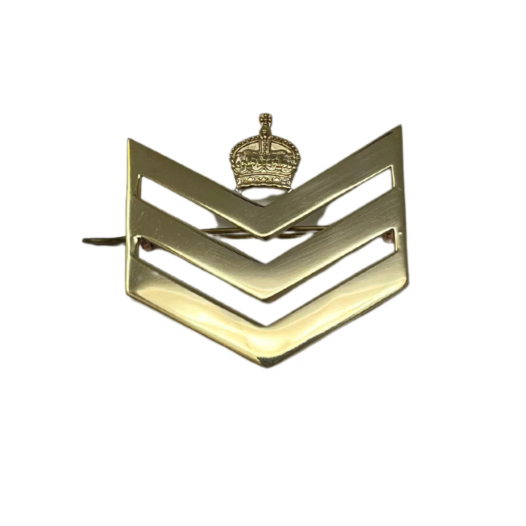 Brass Chevron with Shanks