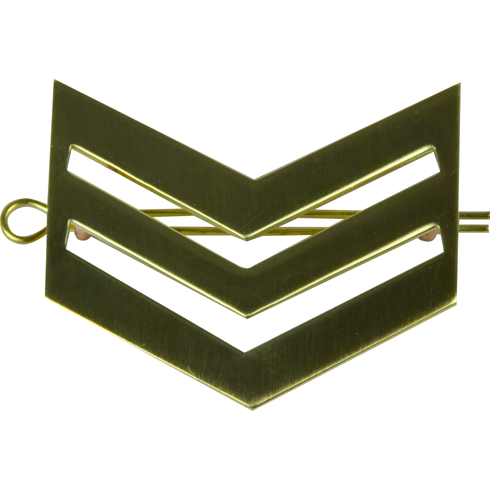 Brass Chevron with Shanks - Image 2