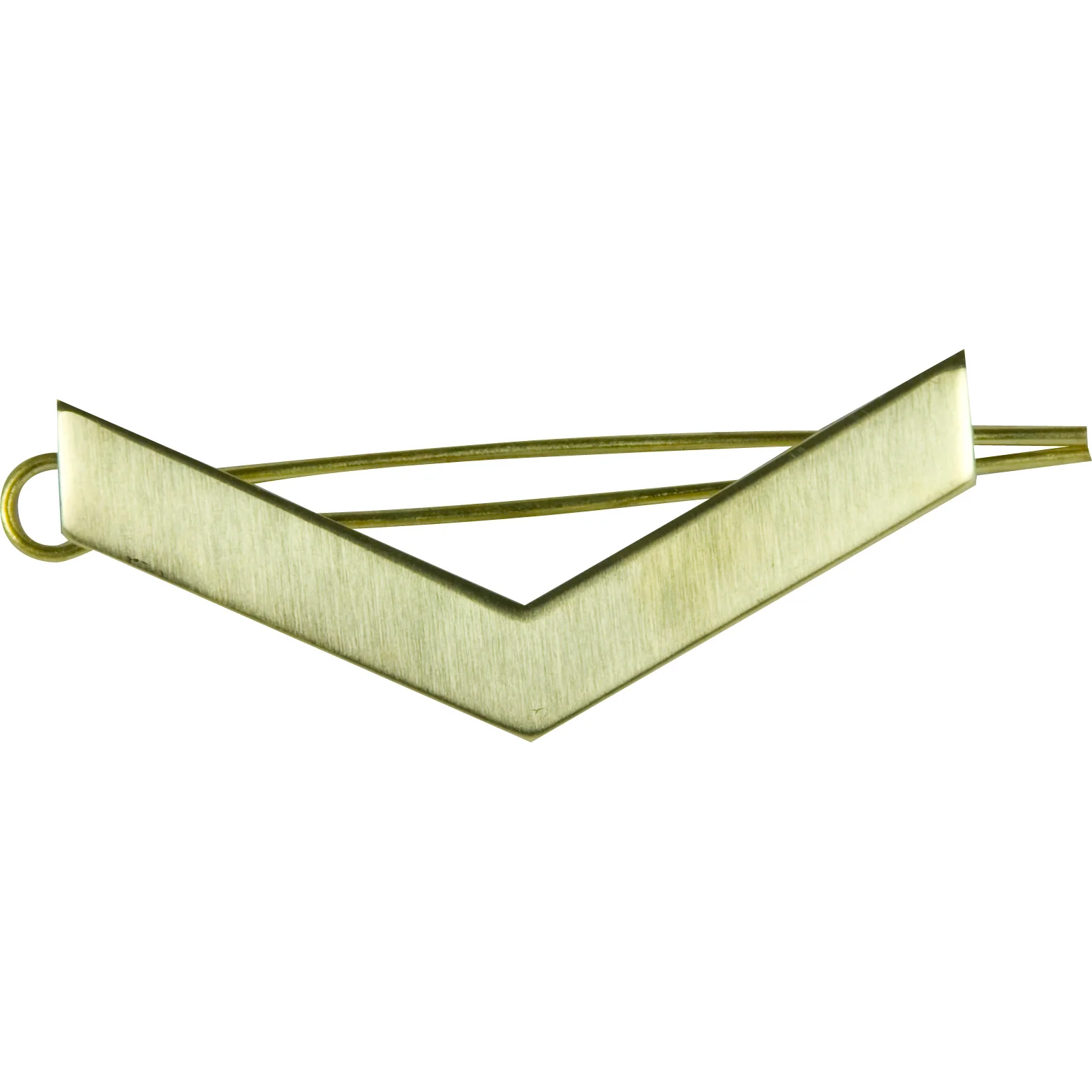Brass Chevron with Shanks - Image 4