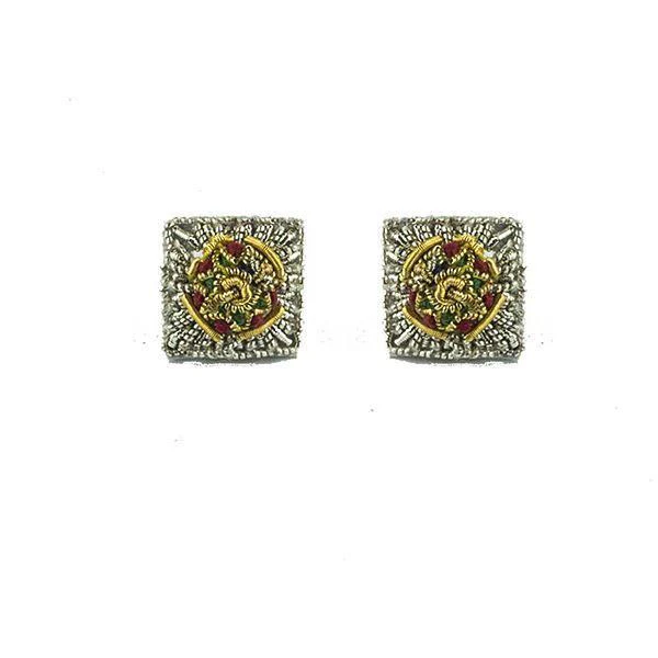 Embroidered Rank Stars - Gold & Silver - 3/8 inch - Image 4