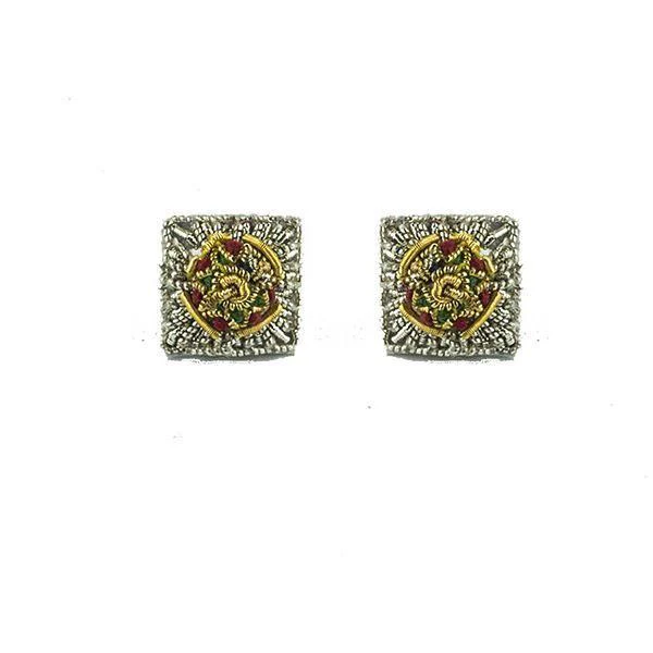 Embroidered Rank Stars - Gold & Silver - 3/8 inch - Image 5