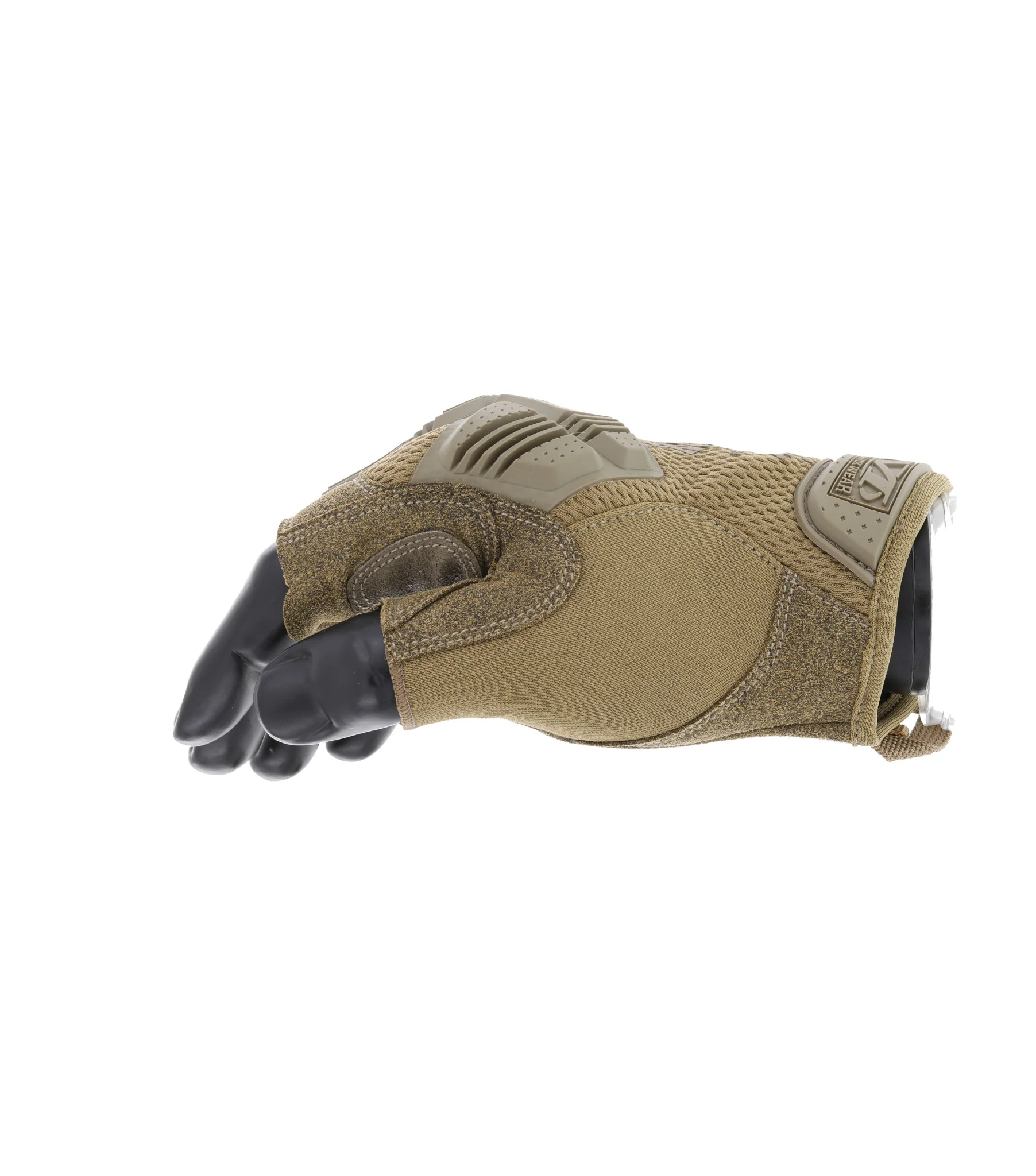 Mechanix Wear M-Pact Fingerless Coyote Gloves- Size extra large - Image 4