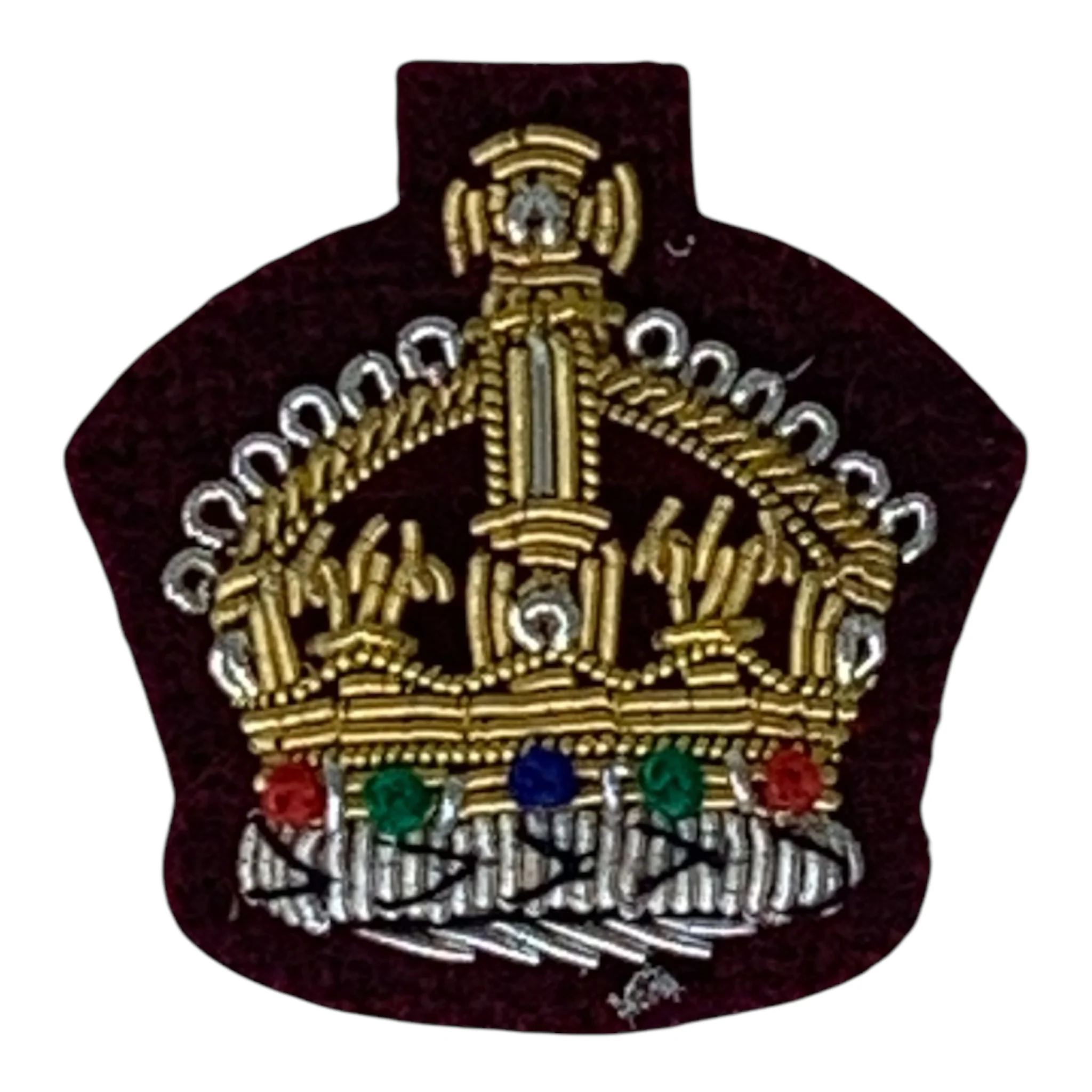 Mess Dress Crown S/Sgt - Crimson - Tudor Crown