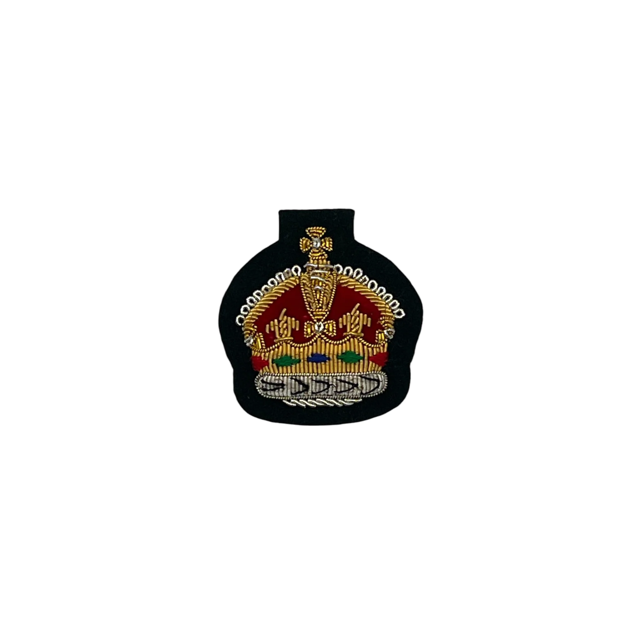 Mess Dress Crowns - WO2 - Yorks DOO1 Green Ground - Tudor Crown