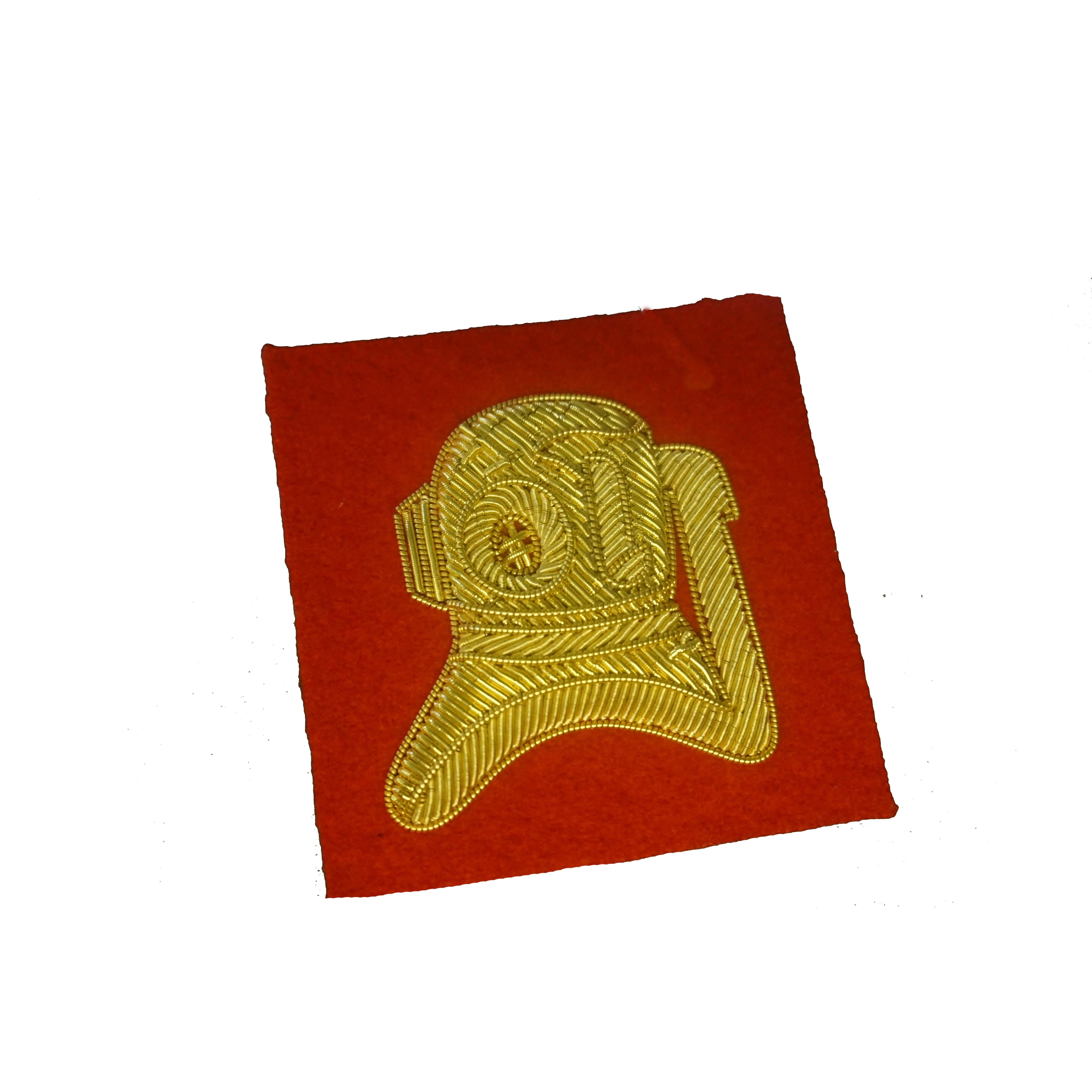 Mess Dress - Qualification Badge - "Advanced" Divers Badge - Gold on Scarlet