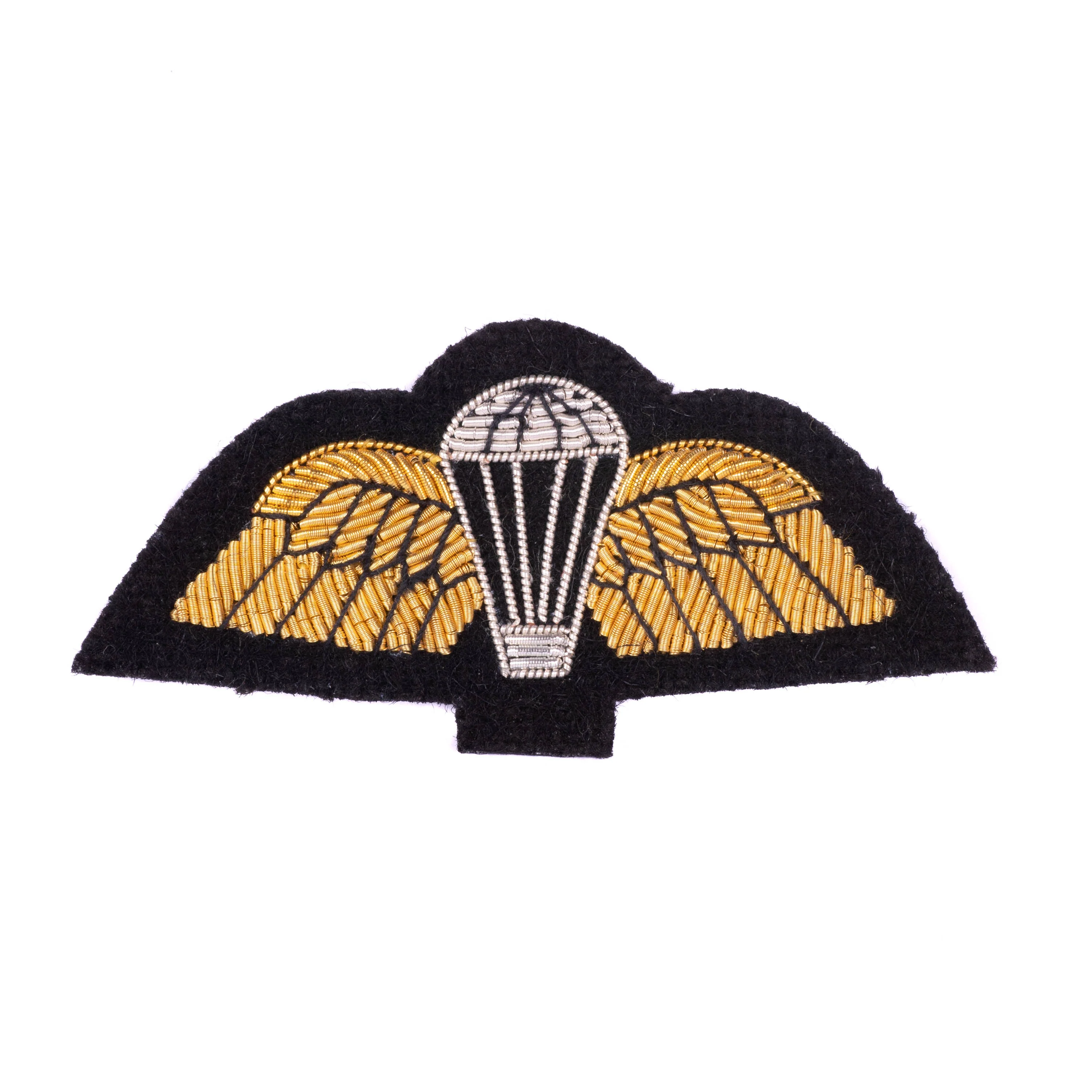 Mess Dress - Qualification Badge - Para Wing - Gold on Black