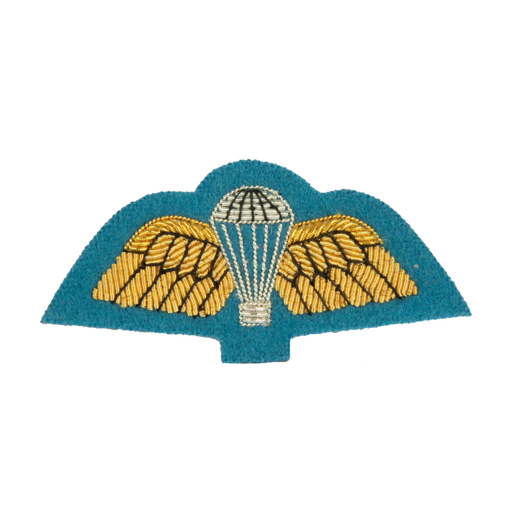 Mess Dress - Qualification Badge - Para Wing - Gold on Blue