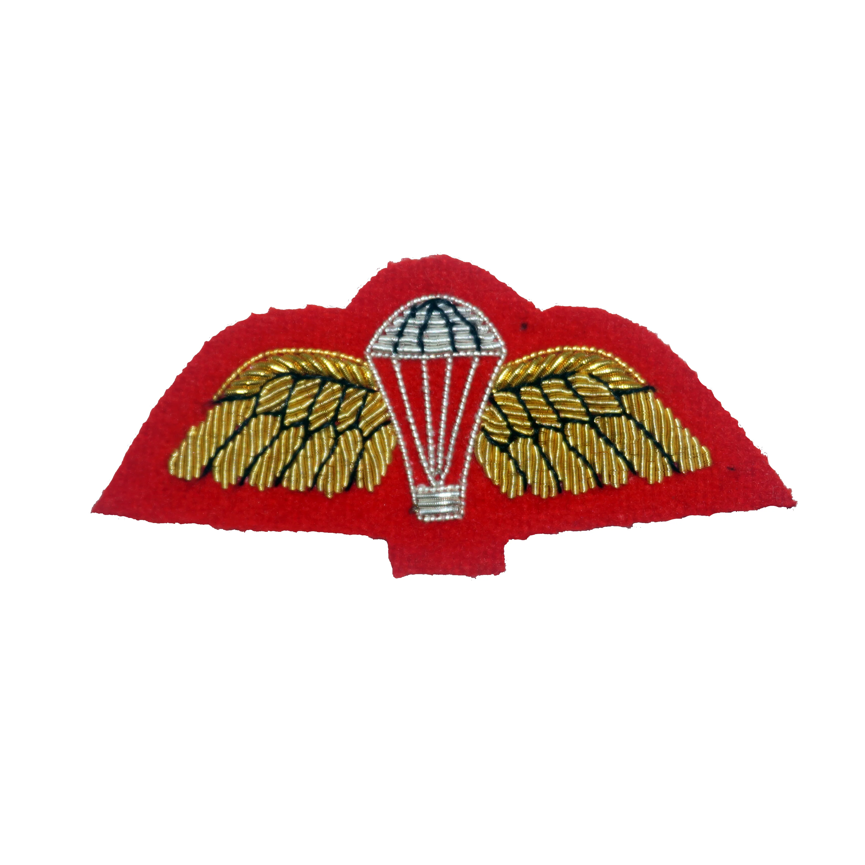 Mess Dress - Qualification Badge - Para Wing - Gold on Scarlet