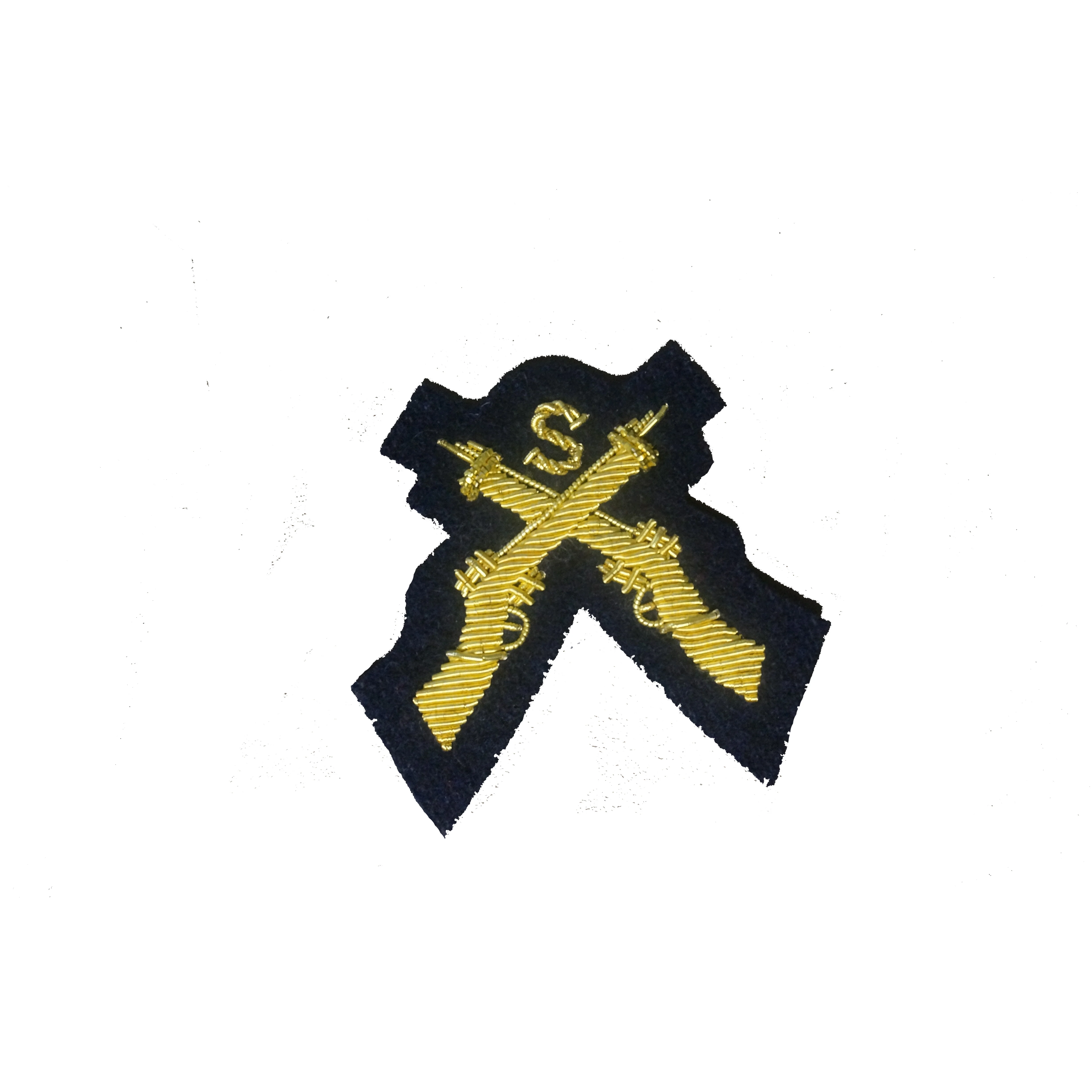 Mess Dress - Qualification Badge - Sniper (X Rifles & S) - Black