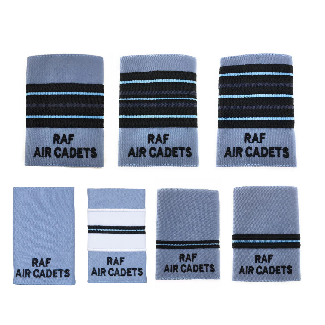 Officers' No2 Dress Wedgewood Rank Slide - RAF Air Cadets