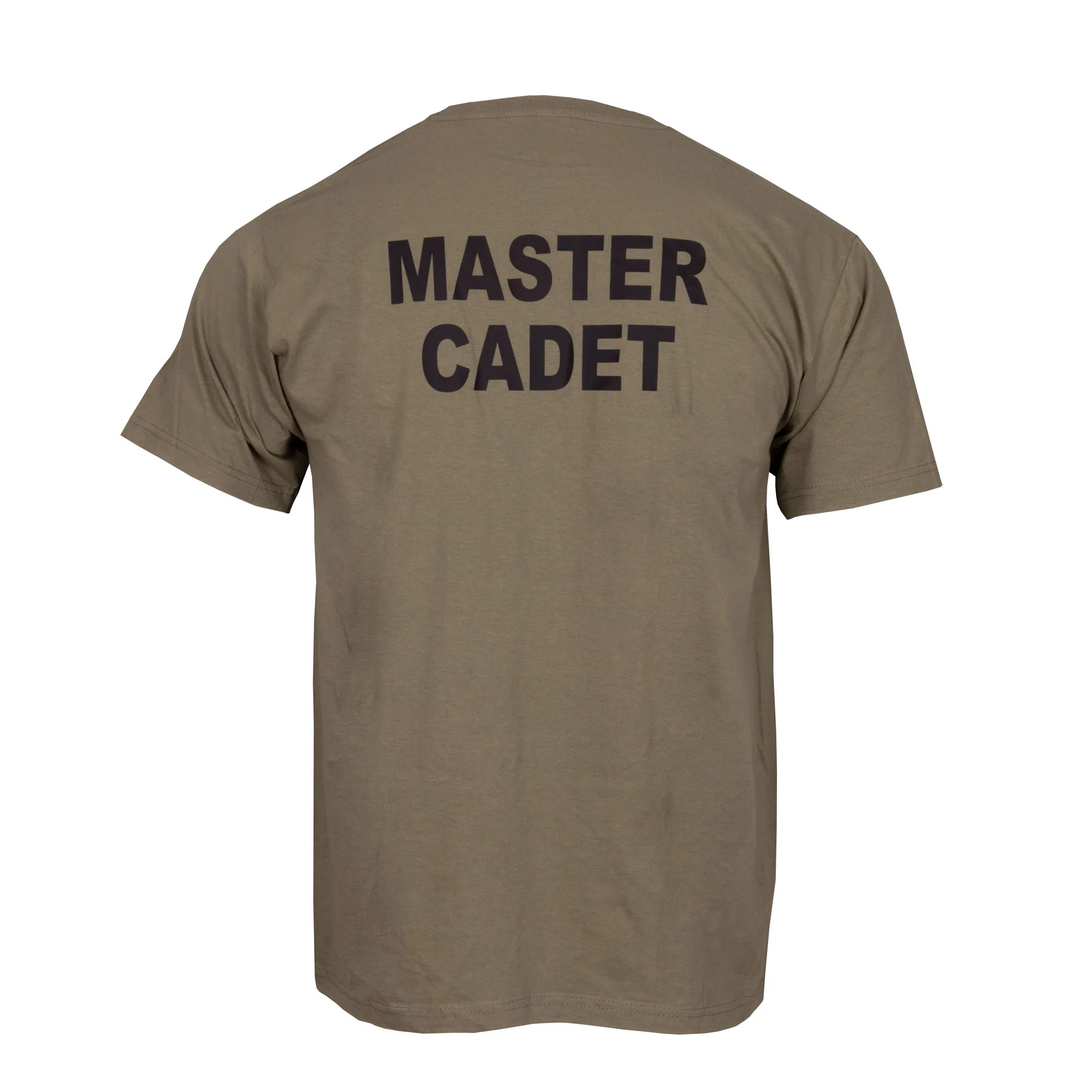 MASTER CADET Olive Cotton T-Shirt CTC Frimley Crest - Image 3