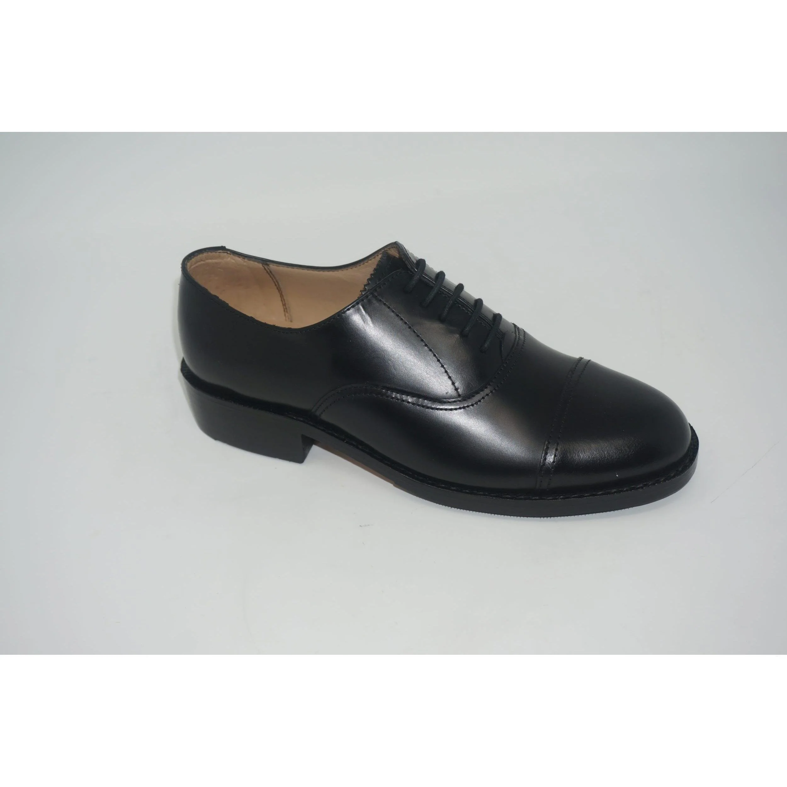 Oxford Shoe - Black Leather - Whilst stocks last-size 4 - Image 3
