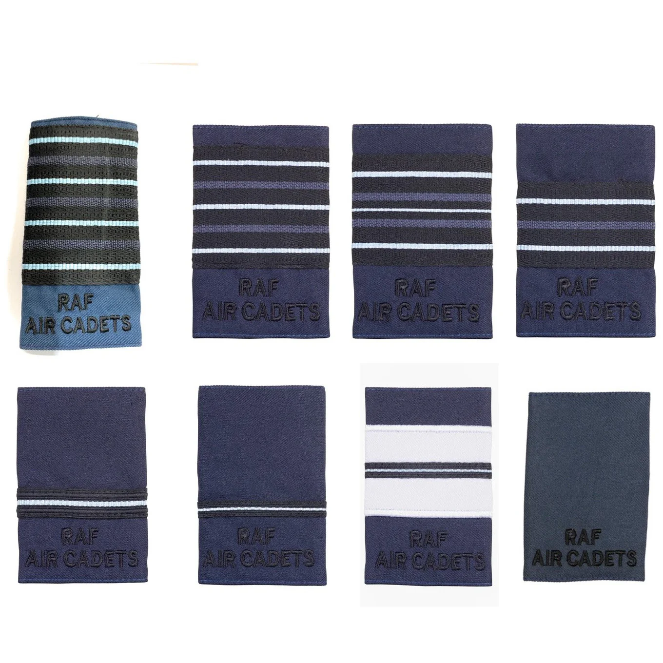 RAFAC - Officers' Rank Slide - RAF Dark Blue Jacket WW & GTX