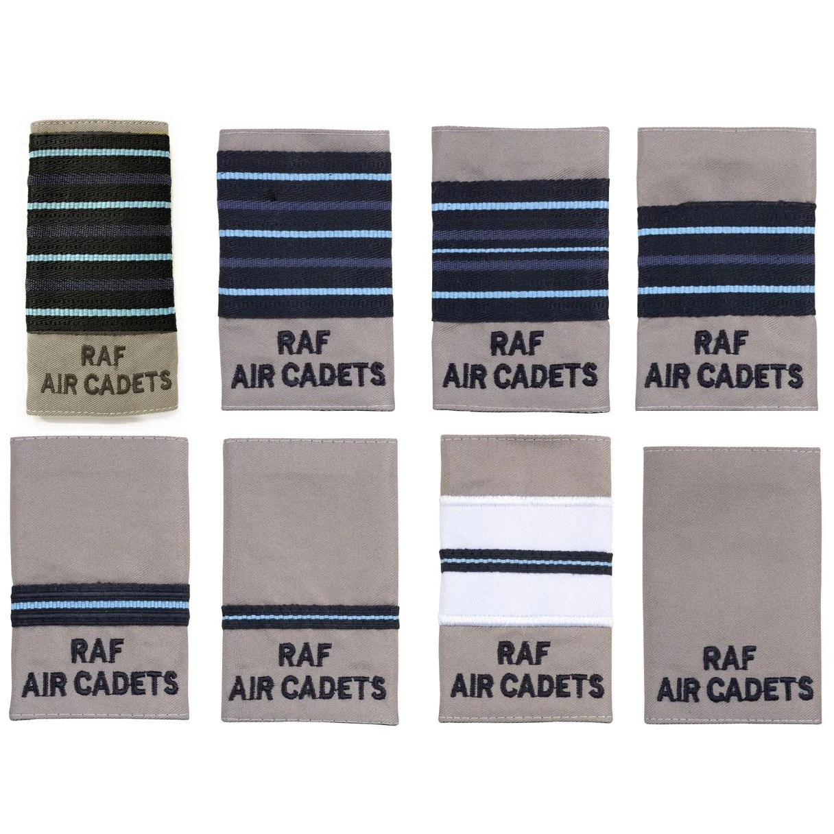 RAFAC - Officers' Rank Slide - Tan