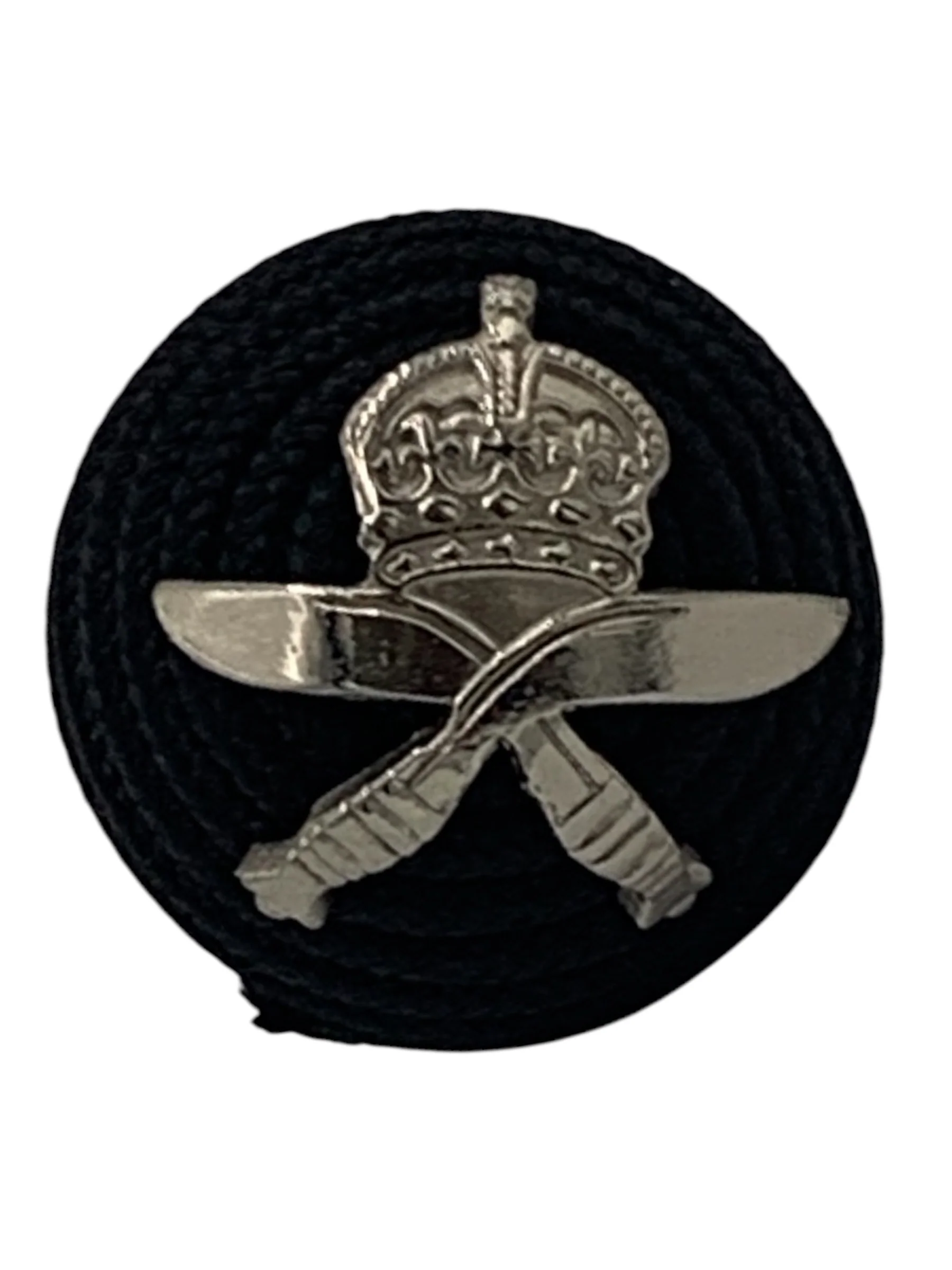 RGR - Beehive Boss for Officers' Forage Cap - Tudor Crown