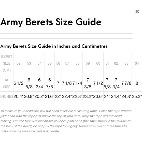 Beret Rifle Green - Blue Silk Lined - Small crown - Image 5