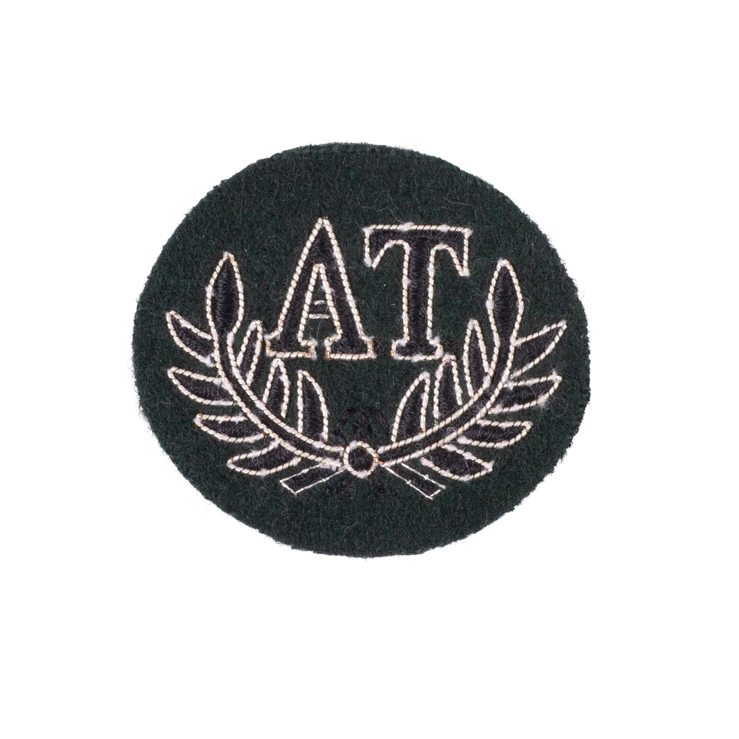 Rifles Mess Dress - Qualification Badge - Anti Tank - Black on Rifle Green