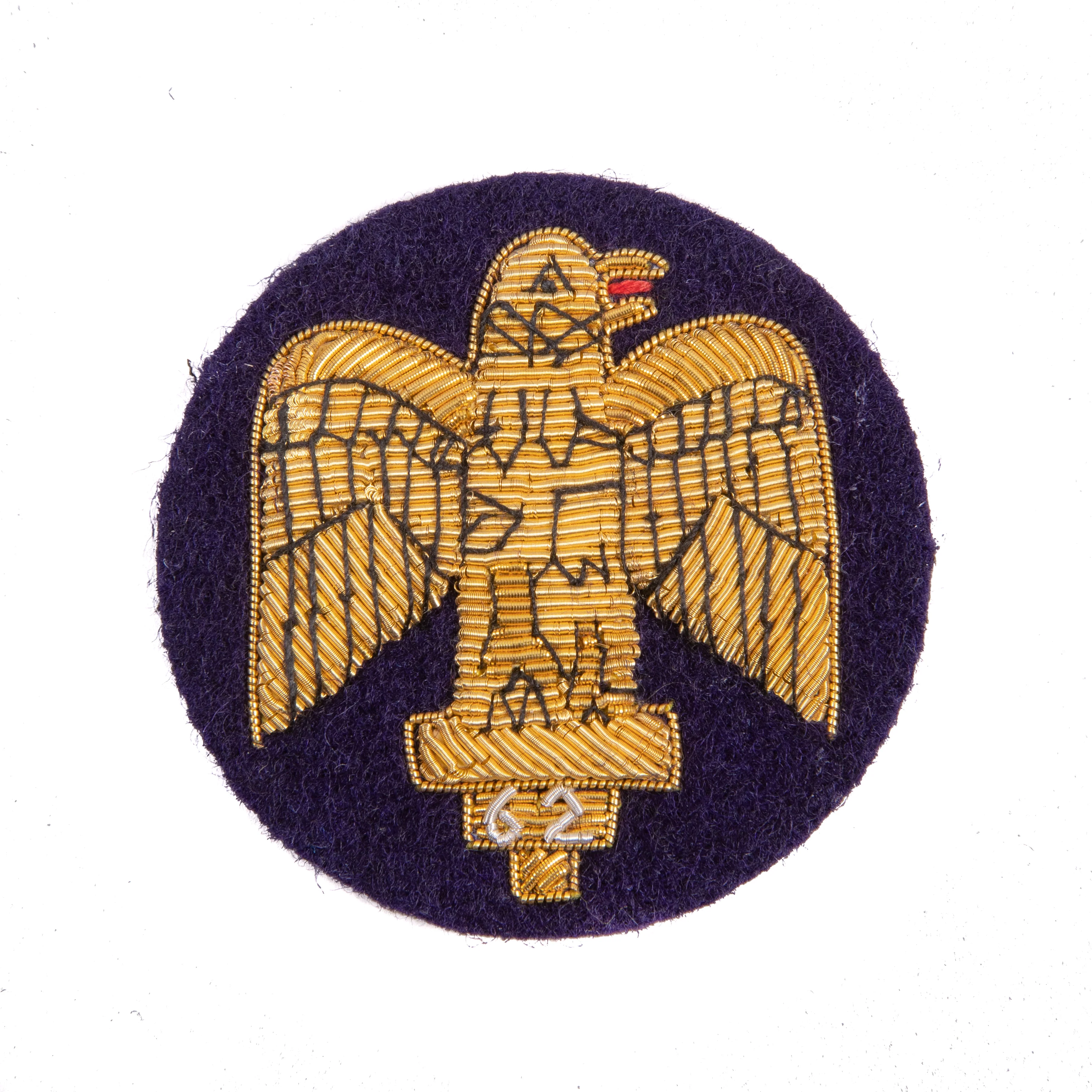 Royal Anglian - Salamanca Eagle - Arm Badge - Bullion Wire
