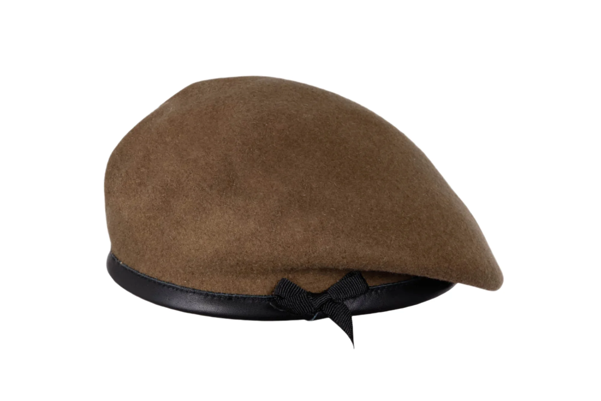 Tigers Khaki Beret Supplied with PWRR Beret Badge Backing Patch stitched on - Image 2