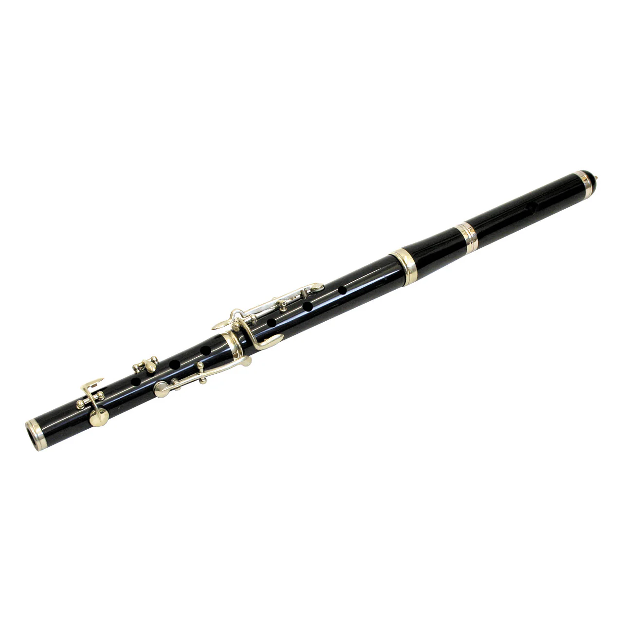 Viscount F Flute Polymer 5 Key High Pitch, 4 Piece in Polymer- Polished Bore